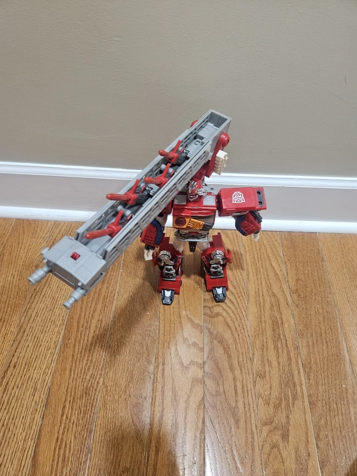 Transformers RID 2001/Car Robots Fire Convoy/Optimus Prime No Gun - Image 2 of 4