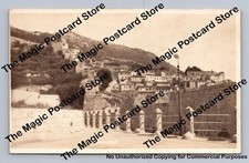 Moorish Castle Medieval City Walls RPPC Gibraltar Real Photo Postcard ~1910s