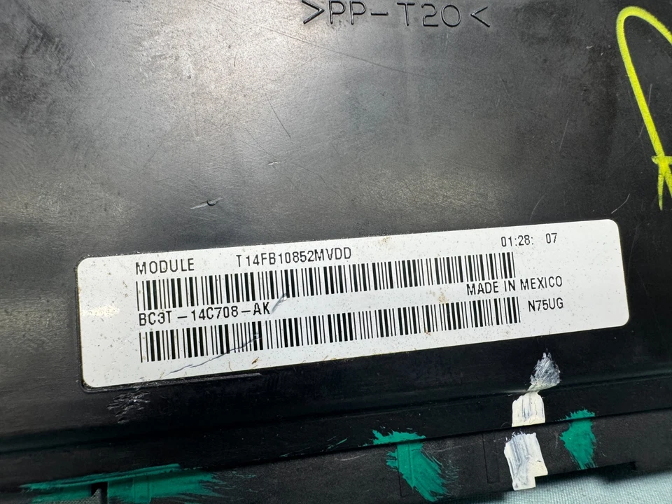 09-16 Lincoln MKS Módulo de Controle de Memória de Assento Ford FLEX EDGE TAURUS BC3T14C708AK - Imagem 2 de 4