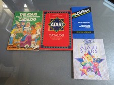 4-Atari/Activision Video Computer System Stars Game Catalog Lot -1981,1982,1983