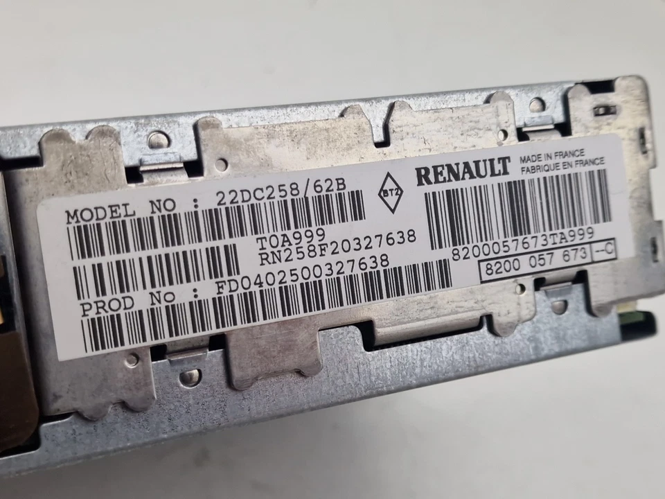 ORIG Renault Clio II Radio CD-Player DVD-Player Navigation 8200057673 ⁉️💯 - Bild 4 von 4