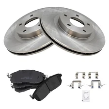 TRQ BKA10823 Disc Brake Kit For Nissan Altima 2002-2006 Front 410605Y790