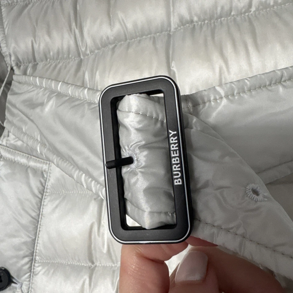 Burberry double breasted Puffer Coat Down Hooded Witley New BNWT Trench Small - Image 2 of 4