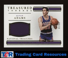2015-16 Panini National Treasures #20 Alvan Adams Treasured Threads #/99