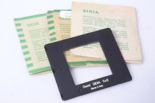 ✅ 1 DURST SIDIA 5X5 ENLARGER, ENLARGING FRAMED SLIDE HOLDER TRANSPARENCY CARRIER