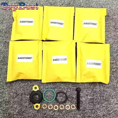 New QTY6 Injector Seal Kit for Detroit DD15 to match A4600700887 OSK01506