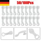 50/100Stk Integra reguläre Doppelarbeit Einfachrutschen Läufer Haken Plastik'.