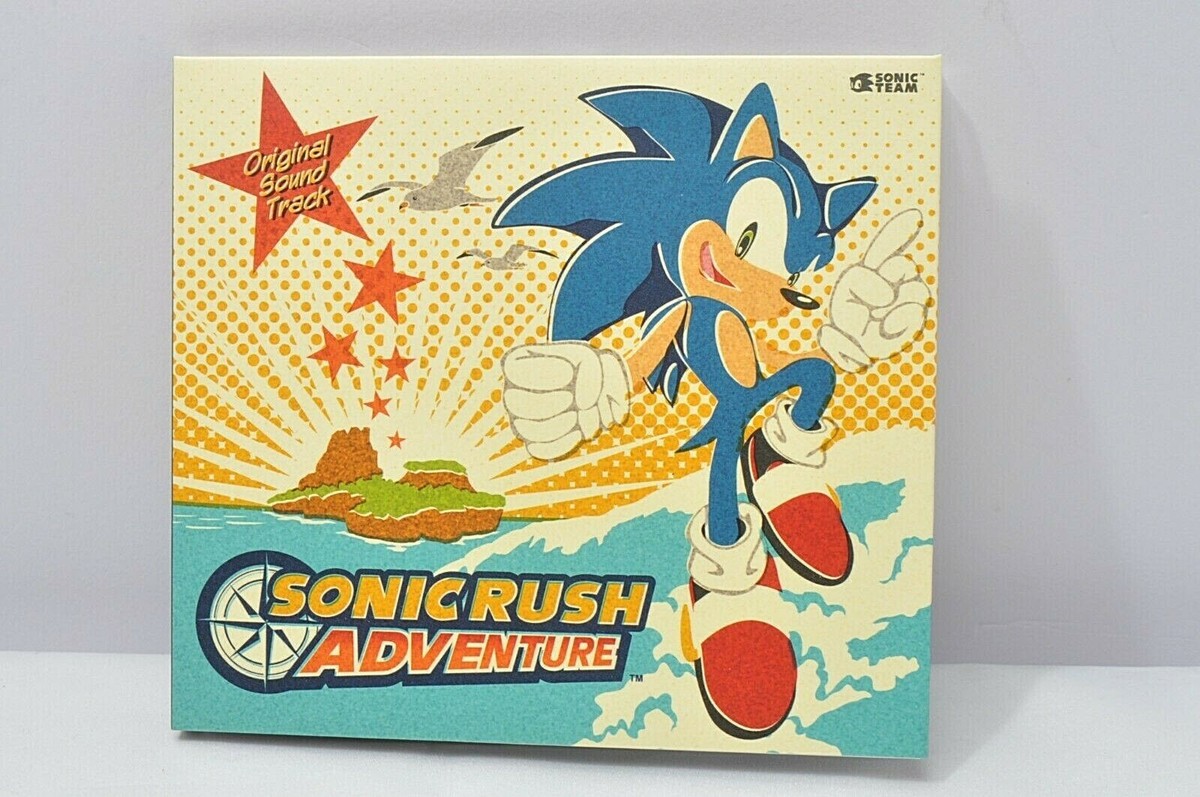 SONIC THE HEDGEHOG SONIC RUSH Original Soundtrack CD SEGA Rare | eBay