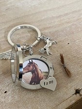 Horse Hair Keepsake, Horse Hair Keychain, Horse Memorial Gift, Horse Jewelry