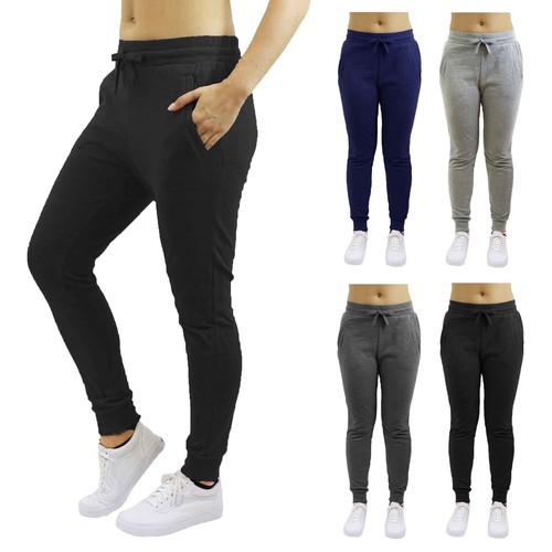 Womens Jogger Pants French Terry Cotton 