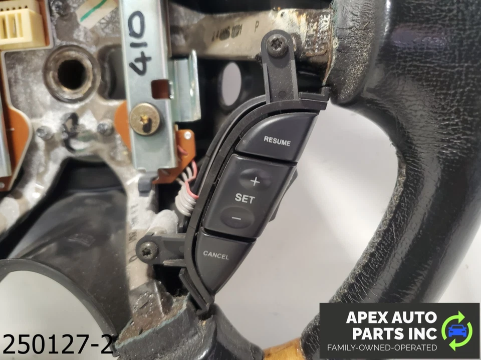 Volante Jaguar S-Type 3.0L fabricante de equipamento original 1999-2002 com madeira - Imagem 2 de 4