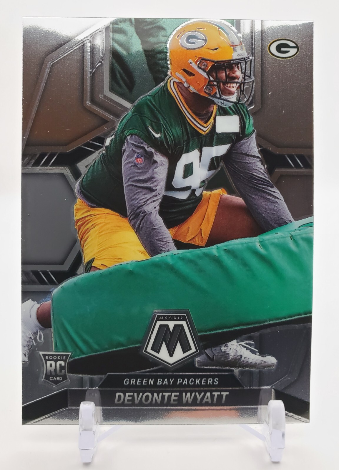 2022 Mosaic Devonte Wyatt Rookie RC Green Bay Packers | eBay