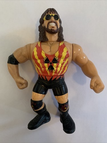 WWF WWE Hasbro Green Card Bryan Clark Adam Bomb 19...