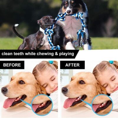 How to clean best sale dog rope toys