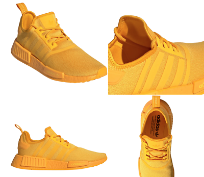 NEW Men's Adidas ORIGINALS NMD R1 Running Shoes HP7826 Yellow