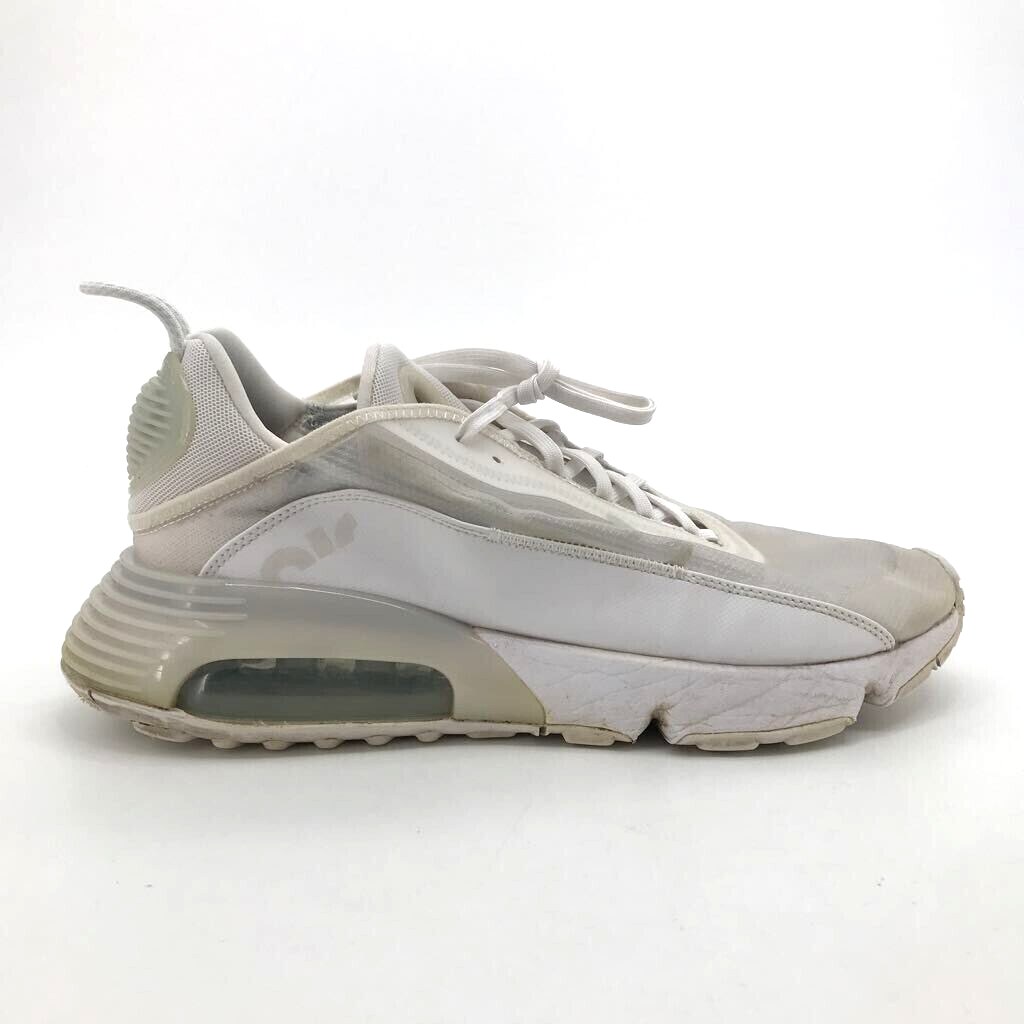 Nike Mens Air Max 2090 Sneakers Triple White BV9977-100 Low Top