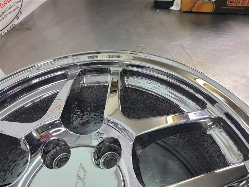 2002-04 C5 Corvette Z06 Front 10 Spoke Brushed Wheel, 17x9.5