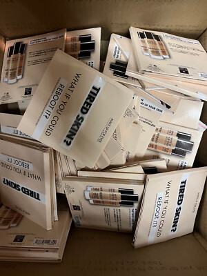 60x MAKE UP FOR EVER Reboot Foundation Sample Card Y225 Y315 Y412 R530