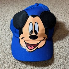 Mickey Junior Hat 3D Ears Disney Toddler JR Adjustable Mickey Mouse Baseball Cap