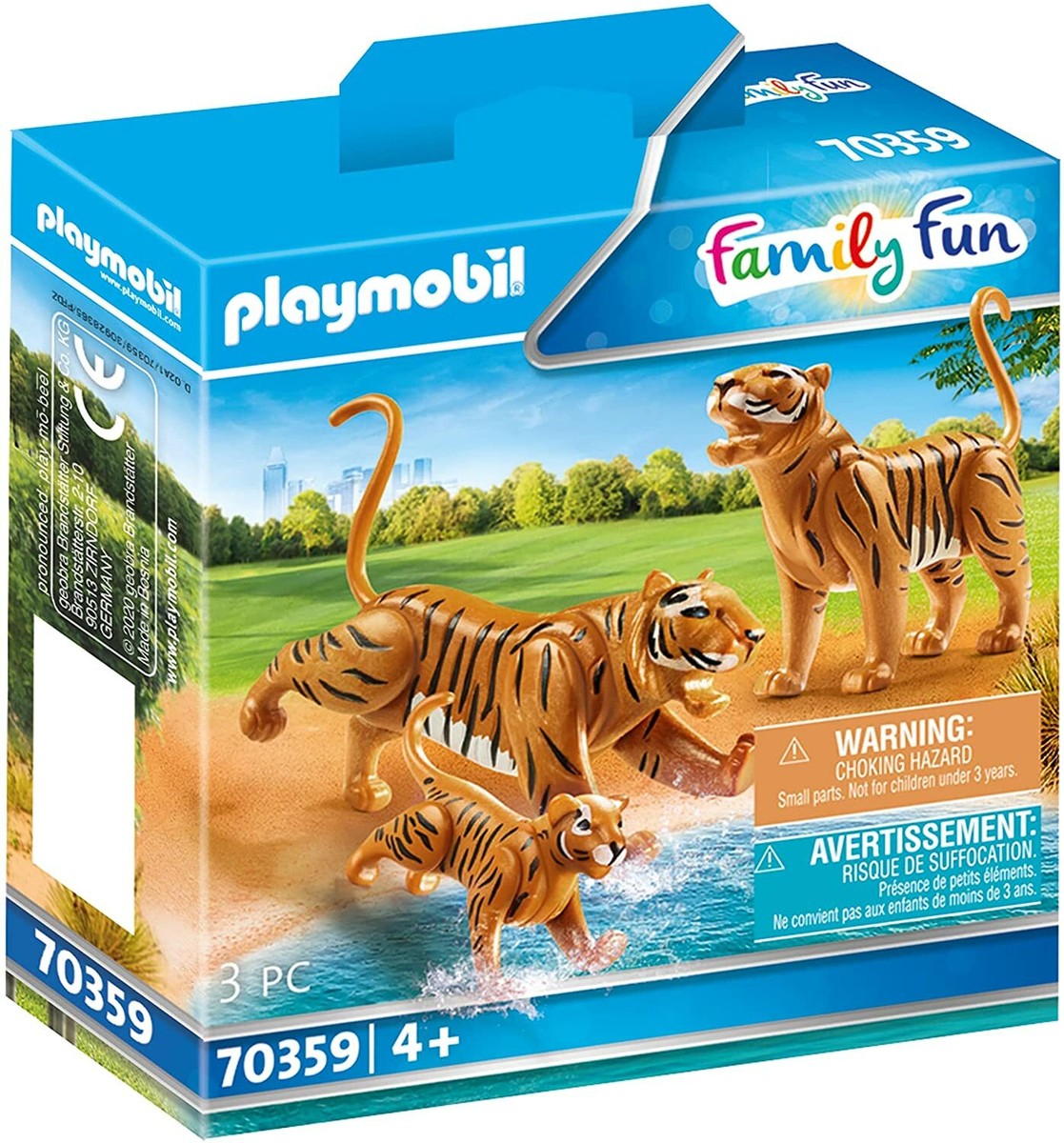 Playmobil Tigers with Cub Set 70359 New, Factory Sealed! | eBay