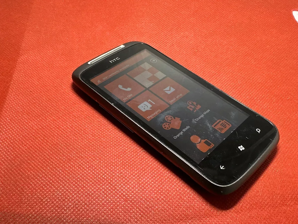 HTC 7 Mozart 8GB Black Smartphone Incomplete 4021114155857 | EBay