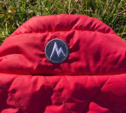 Marmot Outdoor Full Zip Quilted Puffer Vest Women's Large Red with Black - Picture 5 of 10