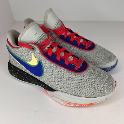 Nike DQ8651-002 Gray Lebron XX 20 Nike Lifer Silver Size 7Y Womens