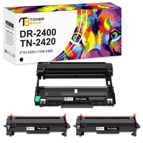 Toner pour tambour Brother TN-2420 DR-2400 MFC-L2710DN MFC-L2710DW HL-L2370DN XXL - Photo 11/21