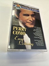 Easy Listening by Perry Como Cassette, Pair 1987 