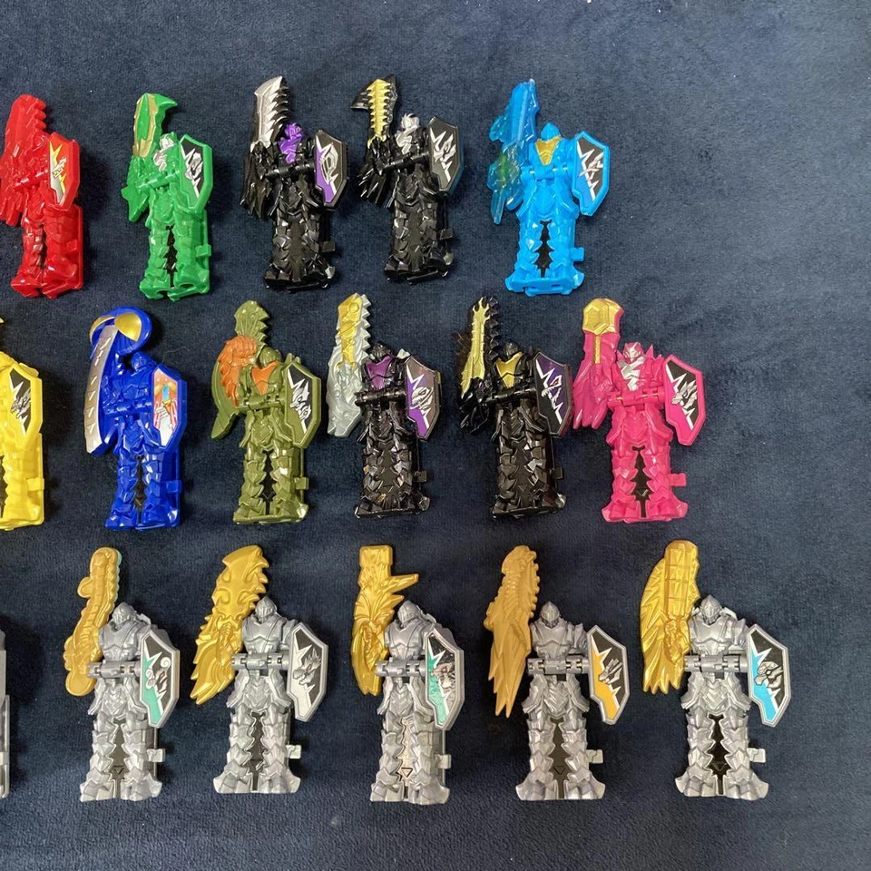 Power Rangers Dino Fury Ryusoulger Megazord soft vinyl Mopher Bundle Bulk Set - Image 3 of 4