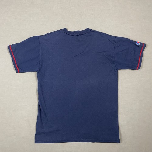 VTG California Angels T-Shirt Mens Russell Athletic Spell Out Logo Blue 1995 USA - Picture 7 of 13