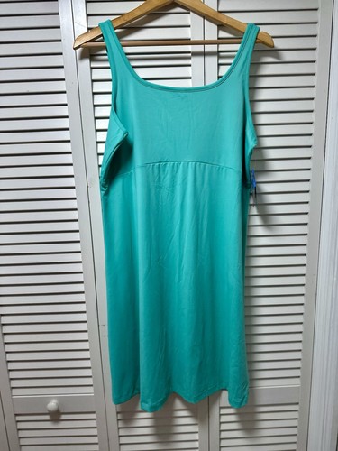Columbia PFG Women's Freezer III Dress Green Size XL Tank Dress UPF NWT