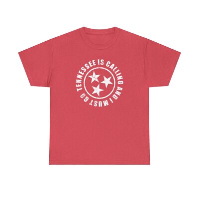 Tennessee Calling And I Must Go Tee, Unisex Cotton Shirt, Gift for Travelers,