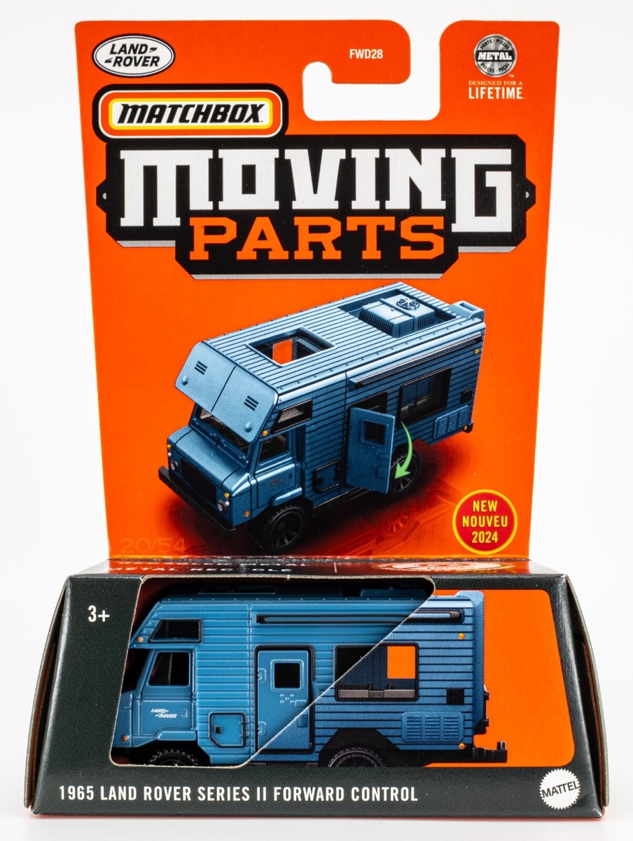 2024 Matchbox Moving Parts #20 1965 Land Rover Series II Forward
