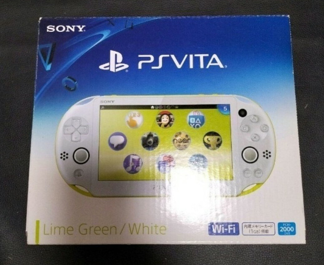 SONY PlayStation PS Vita PCH-2000 ZA13 Lime Green White