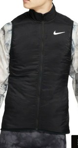 black nike running vest