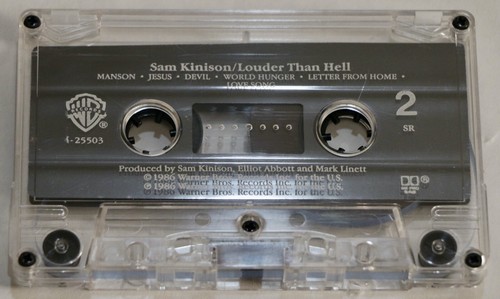 Sam Kinison 2x Cassette Lot Have You Seen Me Lately & Louder Than Hell Exc shape - Picture 8 of 10