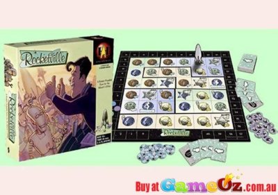 Brettspiel Rocketville - Englisch - Neu, noch verpackt - Avalon Hill