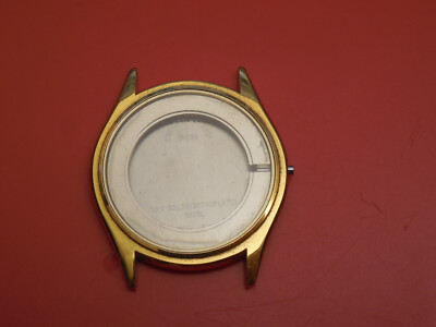 CONCORD 18K ELECTROPLATED GOLD PLATED SAN REMO RONDE 33MM CASE ROUND