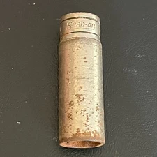 Snap On SFS161  3/8" Drive  1/2" SAE 6 Point Deep Socket - some rust