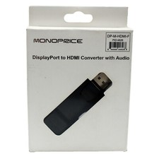 5x Monoprice DisplayPort Male to HDMI Female Adapter DP-M-HDMI-F *FAST SHIPPING*
