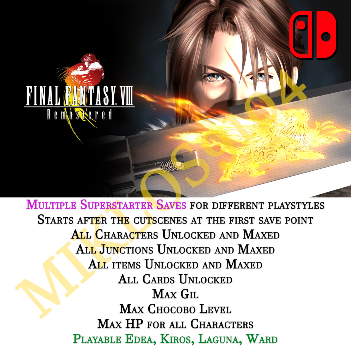 FINAL FANTASY VIII Remastered for Nintendo Switch - Nintendo Official Site