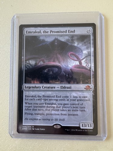 x3 - Emrakul, the Promised End Eldritch Moon Regular EMN 006/205 MTG Magic - Picture 3 of 7