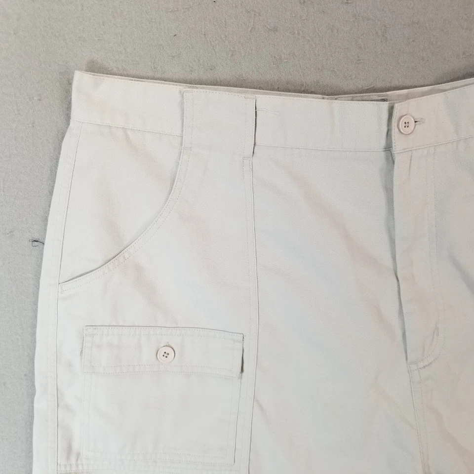 Windham Pointe Carga Senderismo Pantalones Cortos Hombre 42x5 Blanco Ligero Exterior Foto 2 de 4