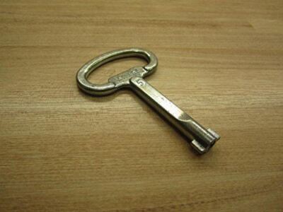 Rittal 2531.000 Double-Bit Enclosure Key No. 5 – Durable Metal Key For Industrial Cabinets & Electrical Panels
