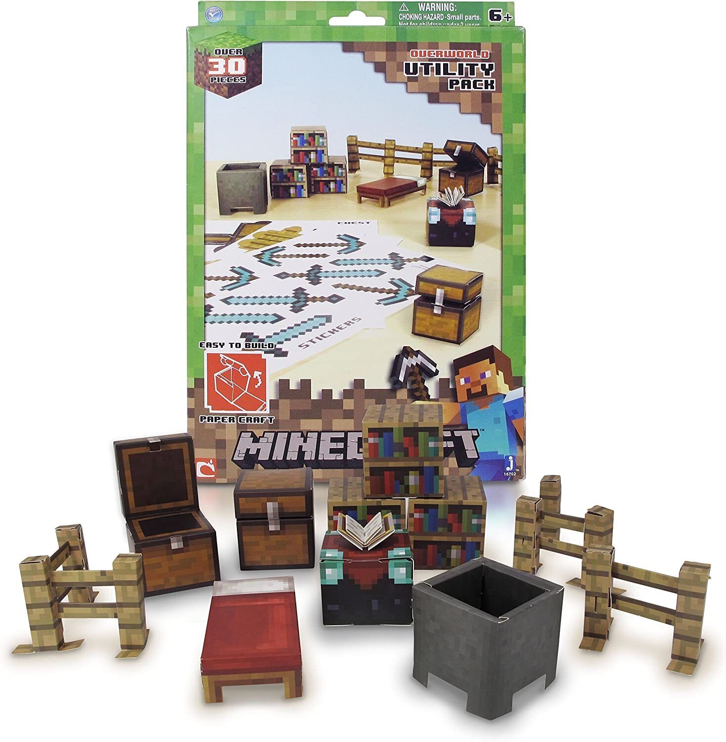 Minecraft Papercraft Gift Idea - Hobbies on a Budget