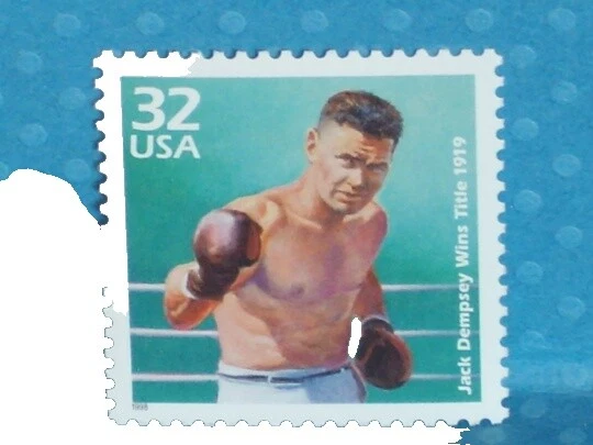 En excelente estado nunca abisagrado/estampillada sin montar o nunca montada Boxeo estampillas de Estados Unidos