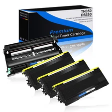 TN350 Black Toner DR350 Drum Unit for Brother TN-350 DR-350 HL-2030 MFC-7820D