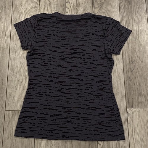 Washington Redskins V-Neck T Shirt Women’s S NFL Team Apparel Gray See Through - Picture 6 of 9