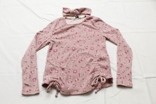 George Girl's Hacci Knit Top Headband 2-Piece Set BE5 Mauve Medium NWT